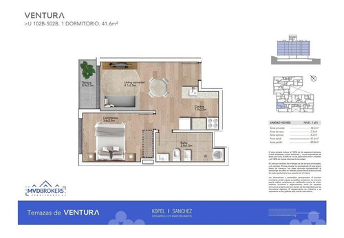 Imagen 6 de 22 de Alquiler 1 Dormitorio | La Blanqueada | A Estrenar