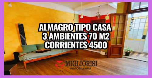 Depto.tipo Casa De 3 Ambientes En Venta En Almagro