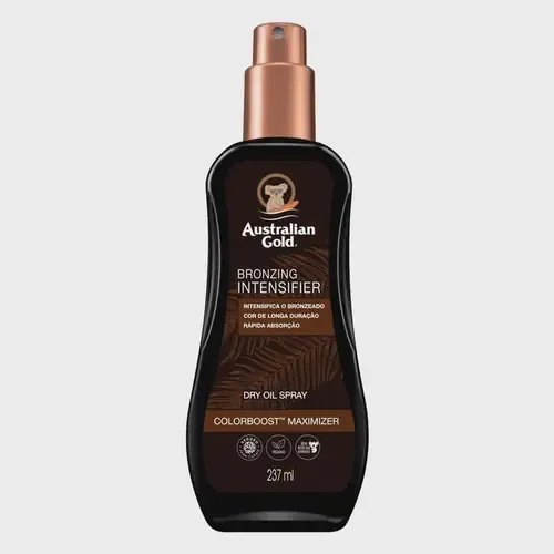 Spray Bronzeador Australian Gold Intensificador Dry Oil 237g