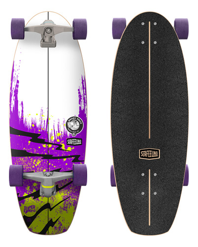 Simulador De Surf Skateboard Surfeeling Super Fun