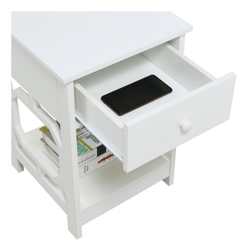 Convenience Concepts Omega Mesa Auxiliar De 1 Cajón Con