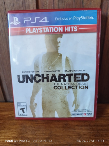 Uncharted Collection Ps4 Físico 