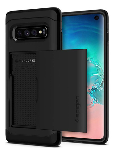 Funda Spigen Slim Armor Cs Para Galaxy S10 Negro