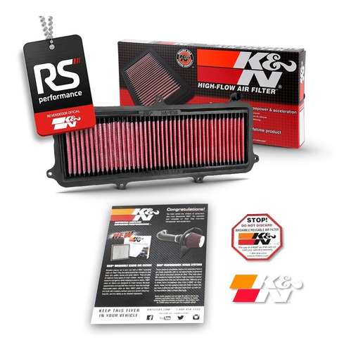 Filtro De Ar Esportivo Inbox Lavável K&n Moto Honda Cb1000r