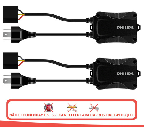 Imagem 3 de 5 de Canceller Philips Canbus Led H4 12v