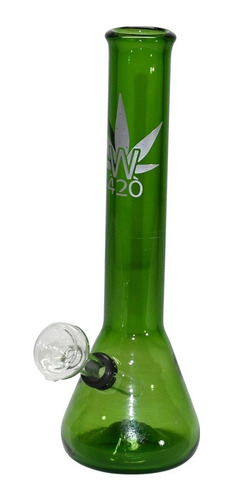 Bong Pyrex W420 Green 10 + Repuesto