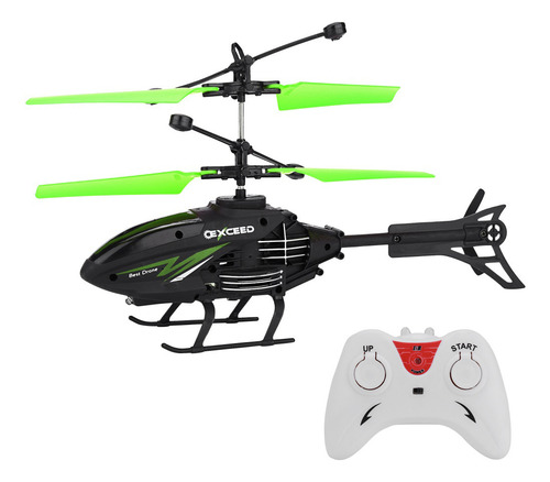 Mini Rc Gyro He Con Control Remoto De Inducción Infrarroja,
