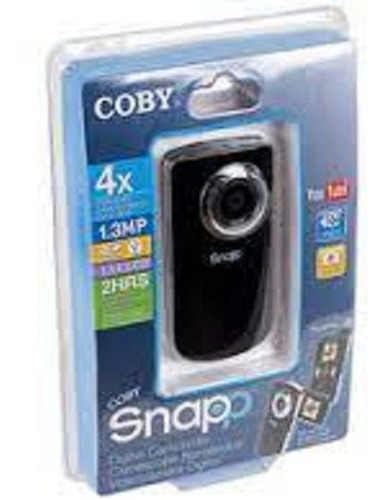 Coby Snapp Cam3002blk Mini Videocámara Con Zoom Digital De 4