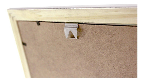 Kit 4 Molduras Porta Diploma Certificado A4 21x30 Prateado