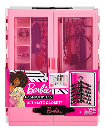 Barbie Fashionistas Ultimate Closet Armario Para Accesorios