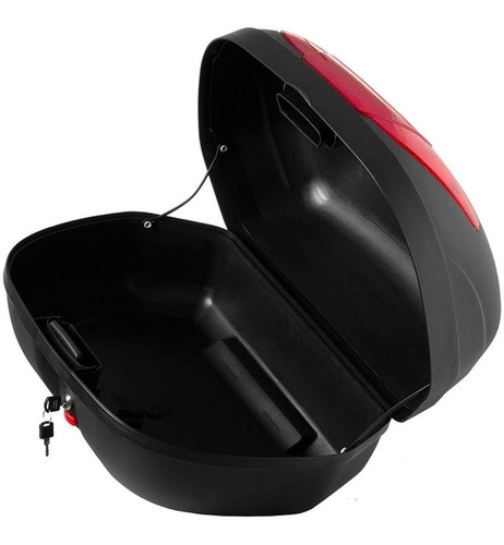 Imagem 7 de 10 de Bau Moto Bauleto 45 Litros + Bagageiro Honda Cbx Twister 250