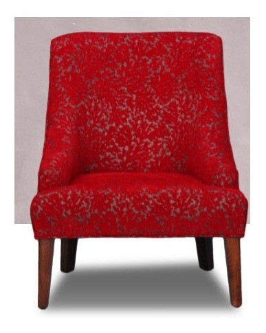 Imagen 2 de 6 de Sillon Florencia Rojos Këssa Muebles