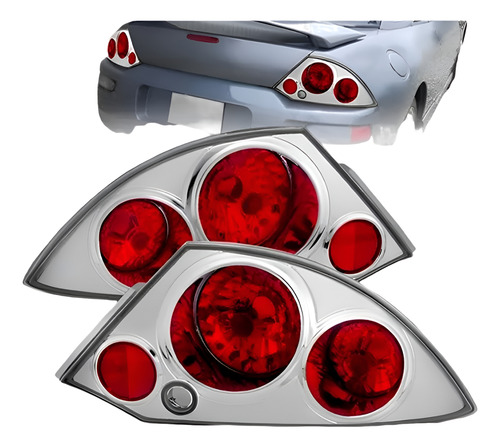 Mitsubishi Eclipse 2000 - 2005 Juego Par Calaveras Fon Crom