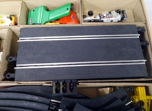 Imagen 5 de 9 de Pista Tipo Scalextric 5,09m Longitud Autos F1 1:32 Sk 97001