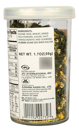 Noritamago Furikake De Huevo Condimento De Arroz, 1.7 Oz