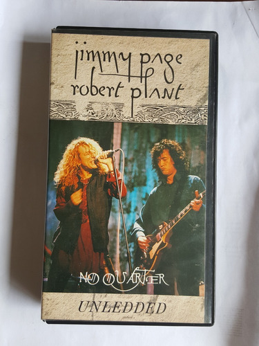 Vhs Jimmy Page & Robert Plant No Quarter Unledded