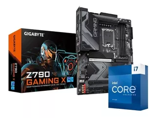 Kit Intel Core I7 13700k 13ª + Gigabyte Z790 D5 + 32gb Dd5