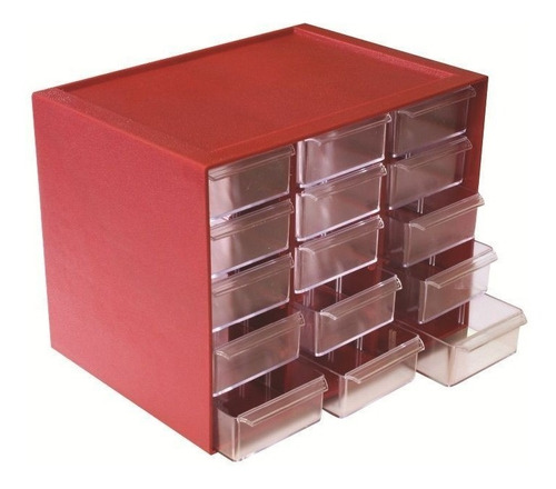 Gavetero Multiuso Fury Caja Plastica 30-415 15 Cajones