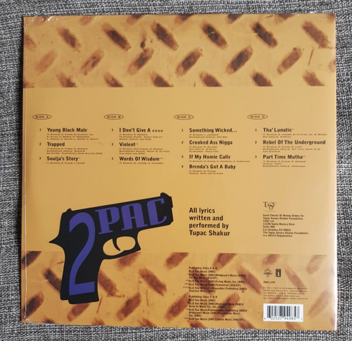 Lp 2pac - 2pacalypse Now (lacrado)