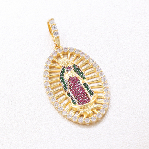 Colgante Virgen Guadalupe En Swarosky 