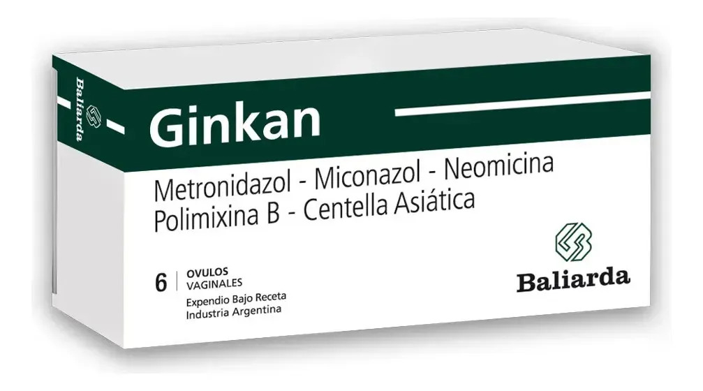 Ginkan Baliarda Óvulo, 6 Óvulos
