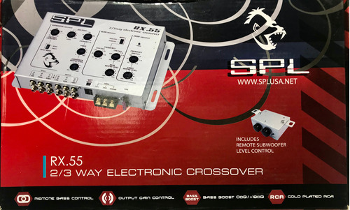 Crossover 2/3way Electronico/ Corta Las Frecuencias Su Gusto