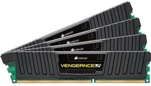 Memoria RAM Vengeance LP gamer color black 32GB 4 Corsair CML32GX3M4A1600C10