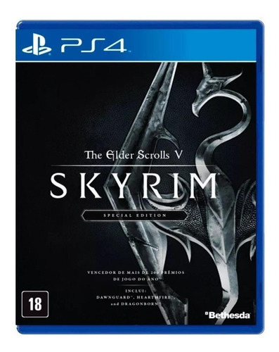 The Elder Scrolls V: Skyrim  Special Edition Bethesda Softworks PS4 Físico