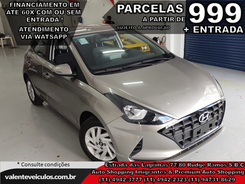 Hyundai Hb20 Evolution 1.0 Flex 12v Mec. 60x1199 Sem Entrad