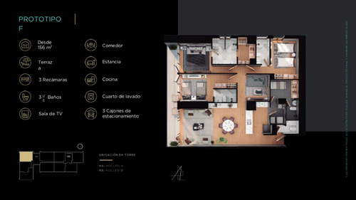 Departamento En Venta A Estrenar, Origina Santa Fe, Carr. San Mateo Sta. Rosa 99, Cuajimalpa, Cdmx As1-cl