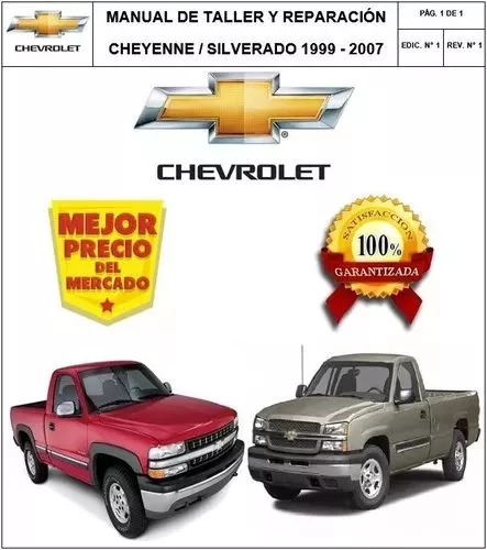 Manual Taller Chevrolet Silverado Cheyenne 1999 2007 G M