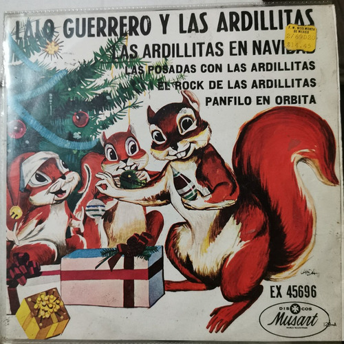 Disco 45 Rpm: Lalo Guerrero- Rock De Ardillitas