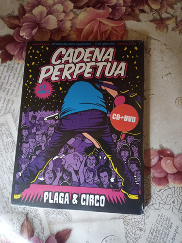 Cadena Perpetua ( Cd + Dvd ) Nuevo Cerrado Rock Punk 