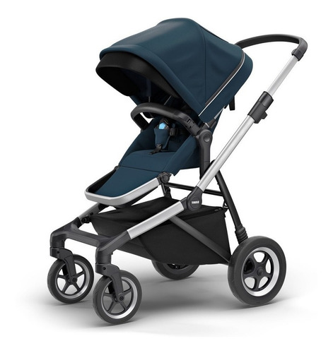 Carrinho De Bebê Thule Sleek - Navy Blue - Até 15kgs