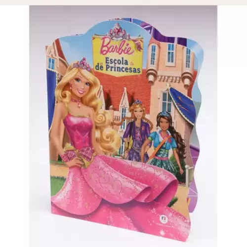 Lembrancinha barbie escola de princesas