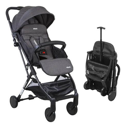 Cochecito Cómodo Infanti Terrain Reclinable Negro Febo