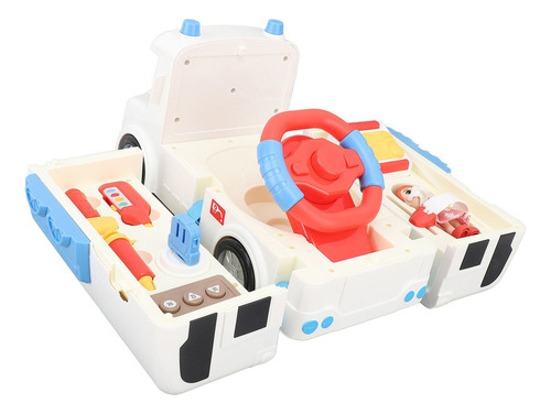 Veículo Ambulância De Brinquedo Simulado Como Veículo