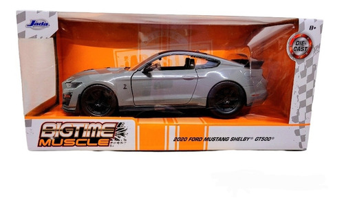 2020 Ford Mustang Shelby Gt500 Gris 1:24 Jada