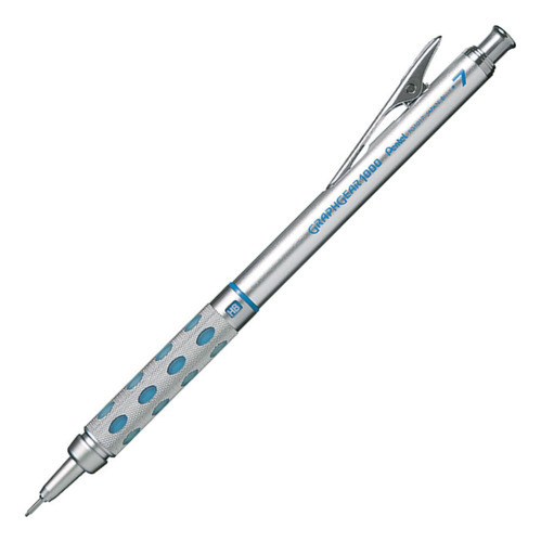 Lapiseira Pentel Graphgear 1000 Técnica Grafite Hb 0.7 Kit