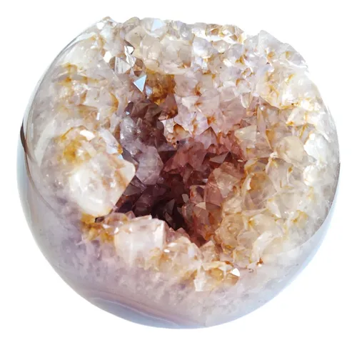 Amatista Esfera De Piedra Natural Energética. Transmutación.