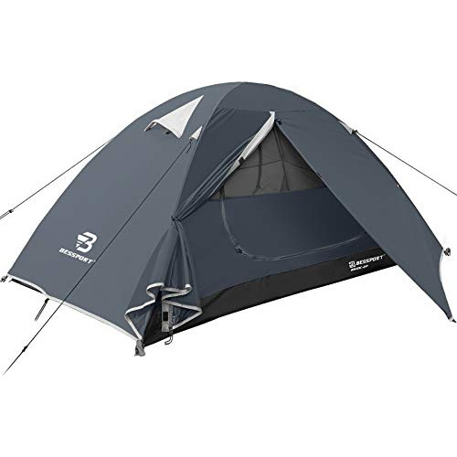 Bessport Camping Tent 1 & 2 & 3 Person Tent Waterproof Two D