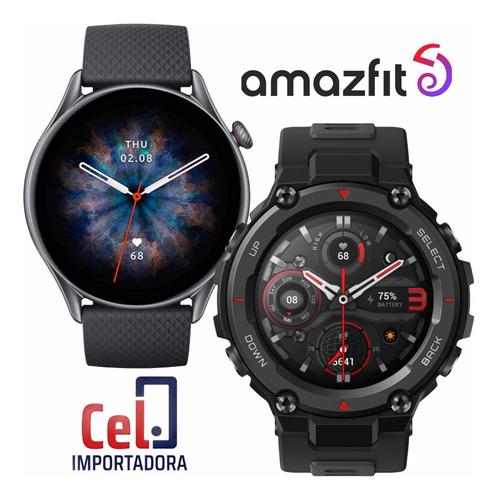 Imagen 1 de 3 de Smartwatch Amazfit Gtr 3 Pro $235 / Amazfit T Rex Pro $159