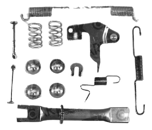 Kit Freno De Tambor Nissan D21 1986 6cil Tras Ctk