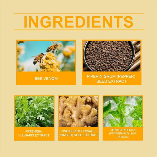30 Drenaje Linfático Pflaster Voilaist Bienenengift F