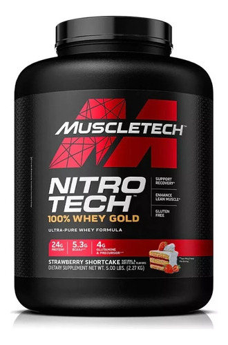 Nitro Tech 100% Whey Gold 5lb