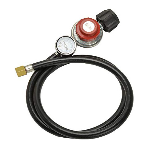 Regulador De Propano Ajustable De 4 Pies 0-30 Psi Medid...