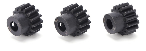 Engranaje De Acero Con Eje De 8 Mm, 3 Piezas, Motor De Piñón