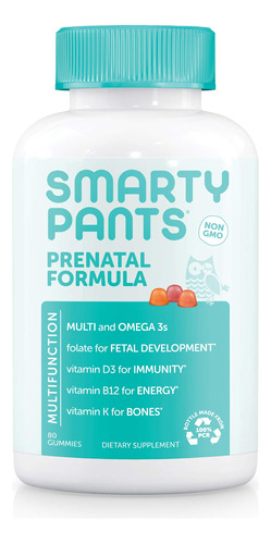 Smartypants Vitaminas Prenatales, Gomitas Diarias Completas,