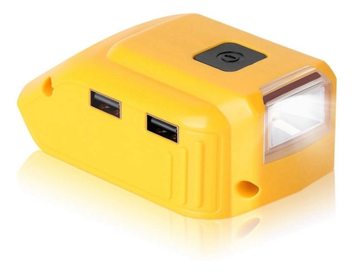 1 Cargador Adaptador Usb For Batería De-walt De 20 V, Carga