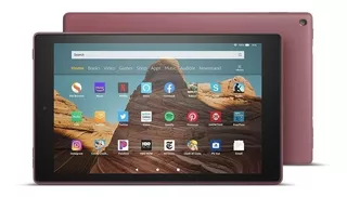 Tablet Amazon Fire HD 10 2019 KFMAWI 10.1" 32GB plum e 2GB de memória RAM